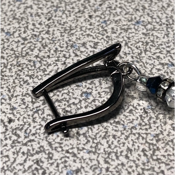 Genuine biwa pearl and marcasite earrings-classics! - Picture 2 of 12